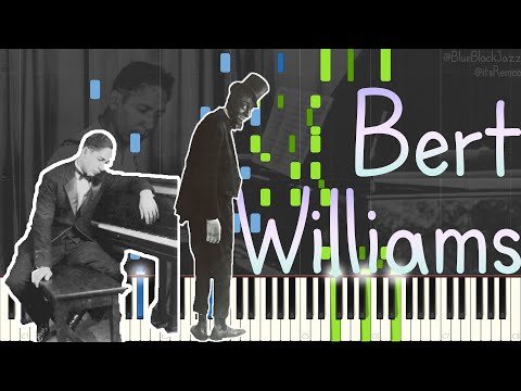 Jelly Roll Morton - Bert Williams 1938 (Classic Jazz Piano Synthesia)