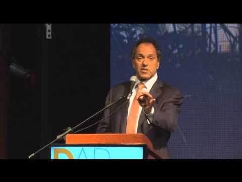 Gobernador de la Prov. de Bs. As. Daniel Scioli