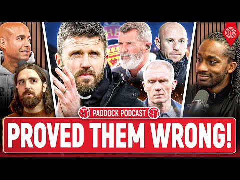 Why Michael Carrick NEEDS To Ignore The Hate! | Paddock Podcast