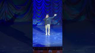 Crew member of Voyager of the Seas beatbox beatboxing