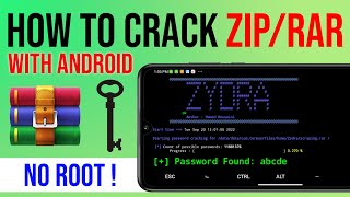 How to Open Zip Rar File without Password on Android Termux 2023 | Termux Zip Password Open NO ROOT