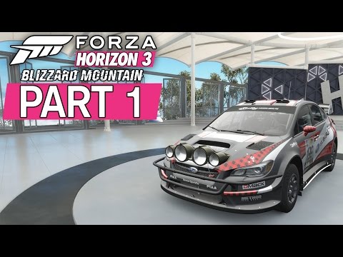 Forza Horizon 3 - Blizzard Mountain DLC - Let's Play - Part 1 - "Airlifted In Ken Block's RS!"