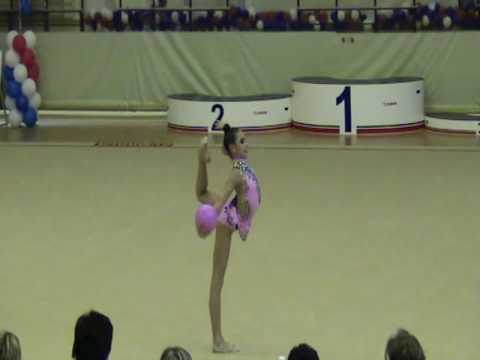 Merkulova Alexandra. Russia. Final  Junior Ball. RG WC St-Petersburg 04.04.2010.mp4