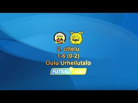 Futsal-Liigan 2. finaali Tervarit-Ilves FS 1-6 (0-2) 21.4.2014 Oulu