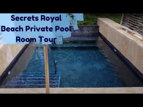Secrets Royal Beach Punta Cana Junior Suite Private Pool Room Tour Rm 2130