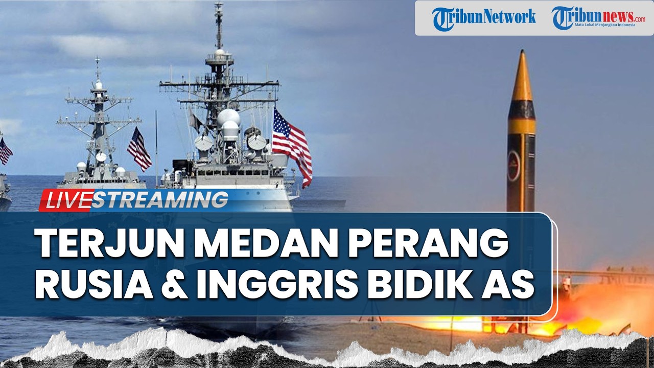 AS Kian Terpojok! Rusia hingga Ingris Terjun Perang ke Jalur Minyak, Kapal Perusak Washington Kabur