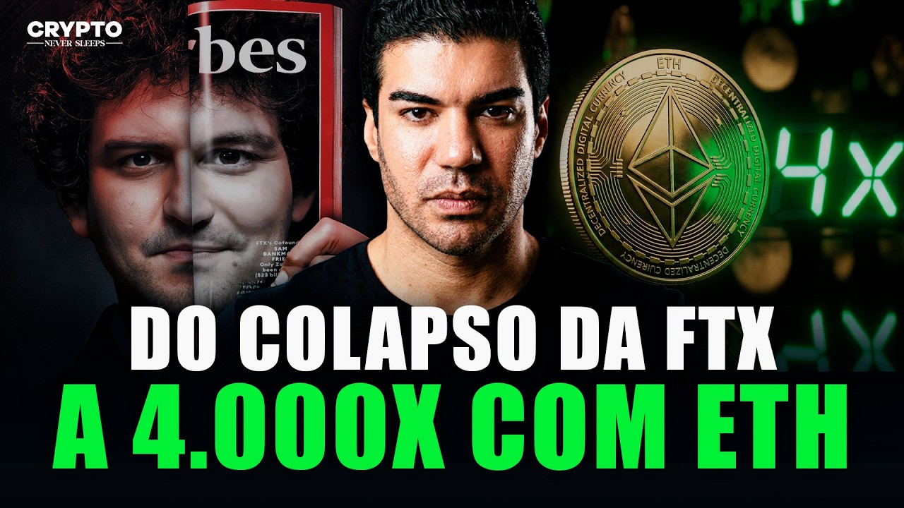 PERDI MILHÕES NA FTX E FIZ 4.000X COM ETHER | JP OLIVEIRA (NoxPay) | Crypto Never Sleeps #42