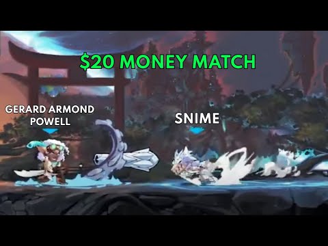 Gerard Armond Powell vs Snime - $20 Money Match - Special Pick - NA - Brawlhalla Show Match #73