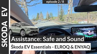 Škoda ENYAQ & ELROQ: assistance systems explained - pACC, Travel Assist, Auto Hold... (part 2/8)