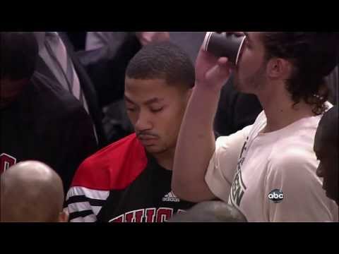 Derrick Rose Full Highlights vs Knicks April 8th 2012 HD [Derrick Rose Takes Over 27 Pts]