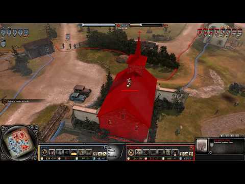 CoH 2 1v1 #22 Kimbo (OKW) vs Bulat (SU) - Brutal Blow for Blow