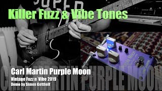 Video thumbnail for Carl Martin 2019 Purple Moon Fuzz n´Vibe - Demo by Simon Gotthelf by Simon Gotthelf Gear Demos (Simon Gotthelf Music)
