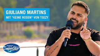 Giuliano Martins mit "Keine Rosen" von Teezy | DSDS 2021