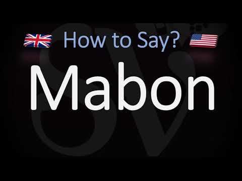 How to Pronounce Mabon? British & American Pronunciation