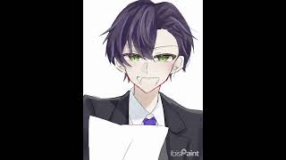 実況スーツ #剣持刀也 #金剛力也像 #イラスト #メイキング #にじさんじ