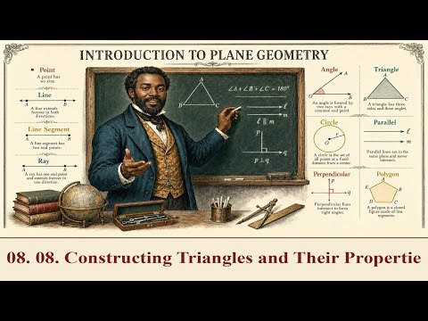 Constructing Triangles and Their Properties