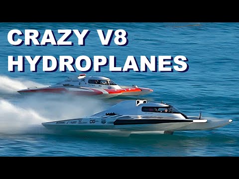 World's Fastest V8 Hydroplanes - World's Most Beautiful Lake