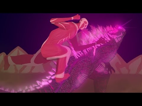 Godzilla vs Colossal Titan Remasterd | Animation Dc2 | (Attack on titan vs Monsterverse)