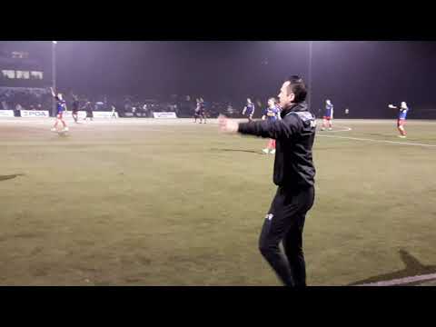 Sandefjord Fotball 2 feirer opprykk til 3. Div etter sammenlagtseieren mot Råde Fotball 08.11.2022