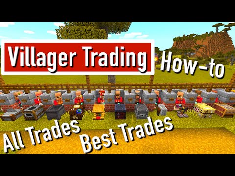 Villager Trading - ALL Trades, BEST Trades, INFO - Minecraft