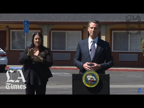 Gov. Gavin Newsom says CA models currently show the pandemic peaking in the state in May