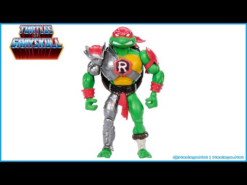 MOTU X TMNT Turtles of Grayskull Reptile Wars Raphael