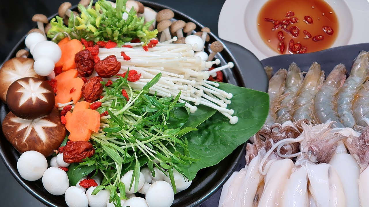 Cách Nấu Lẩu Gà Nấm Thập Cẩm