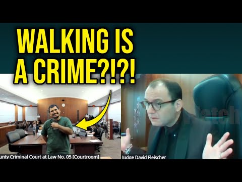 Man Got Taken Down By Police Approaching His Own House??? Judge Fleischer THROWS OUT CASE