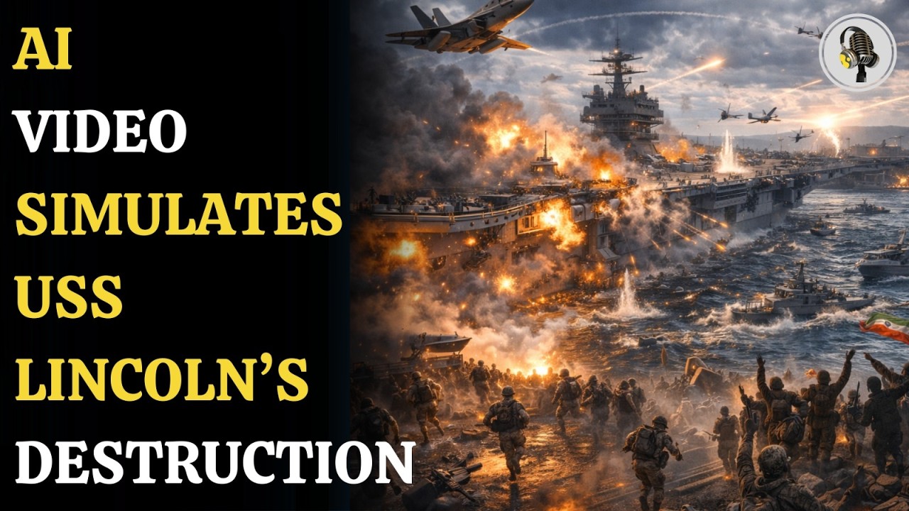 AI-Generated Iranian Propaganda Video Simulates USS Abraham Lincoln's Destruction | WION Podcast