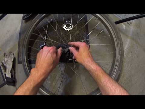 Nabenschaltung Shimano Nexus 8: Ritzel wechseln - Kampf mit dem Sprengring