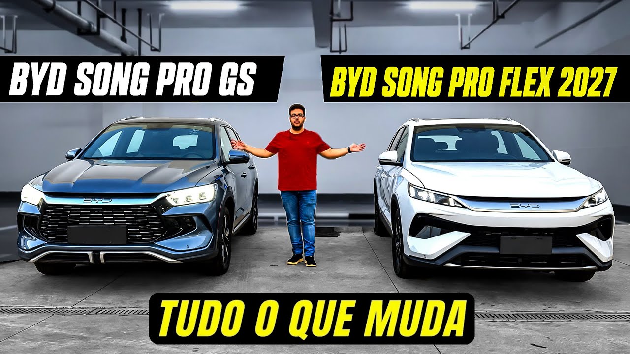 COMPARATIVO: NOVO SONG PRO FLEX 2027 É MELHOR QUE O ANTIGO?