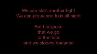 John Legend - Slow Dance - Lyrics - SANFRANCHINO