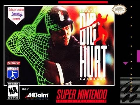 Frank Thomas Big Hurt Baseball Game Gear