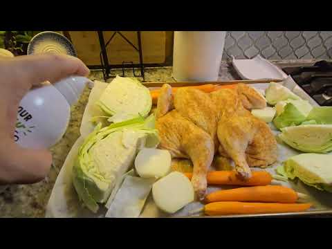 The Only Weeknight Roast Chicken You'll Ever Need (Only one pan!)