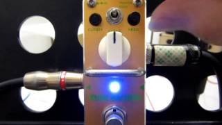 Video thumbnail for รีวิวเอฟเฟคกีตาร์  Tom's line AKF 3 Funk Machine Auto Wah Pedal by chatreeo