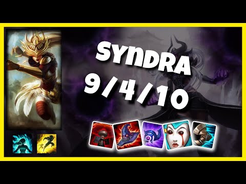 NA Challenger Syndra MID (9/4/10) vs ANNIE Gameplay Replay - Patch 10.19