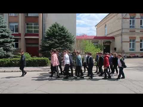 Transnistria -Pridnestrovian Moldovian Republic  -PMR Tiraspol Student Patriotism April 2019