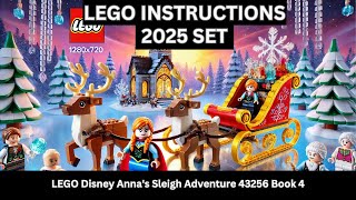 LEGO INSTRUCTIONS: Disney Frozen Anna's Sleigh Adventure (43256)  Book  4