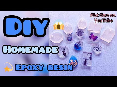 DIY HOMEMADE EPOXY RESIN/HOW TO MAKE EPOXY RESIN AT HOME/MOUNI'S DIY CORNER
