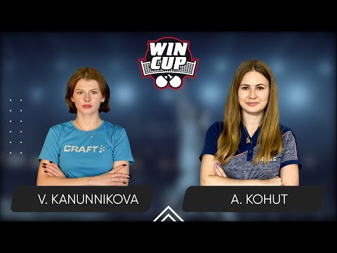 18:45 Vasylysa Kanunnikova - Alina Kohut 17.03.2025 WINCUP Women Star. TABLE 2