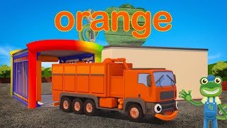 Download lagu Learn Colors with Trucks | Gecko’s Big Truck Hide and Seek | Gecko's Garage mp3