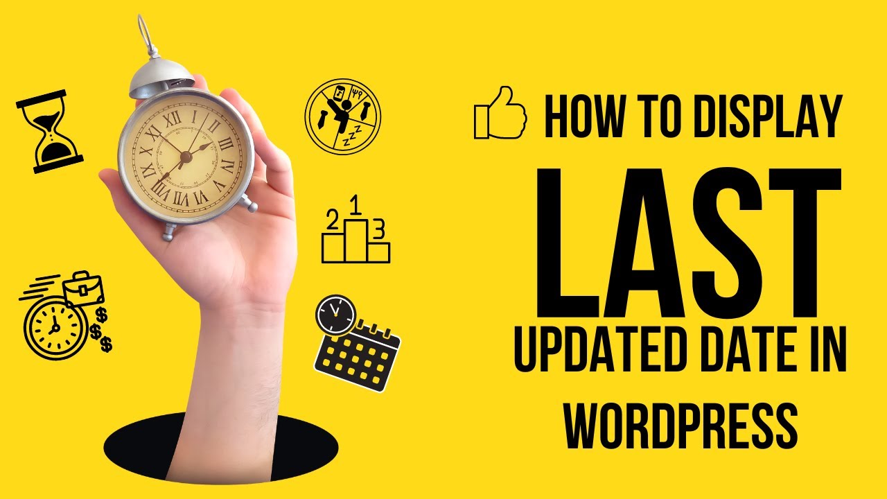 How To Display Last Updated Date of Post in Search Engine and WordPress