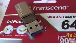 Transcend 16 GB JetFlash 820 TS16GJF820G - відео 1