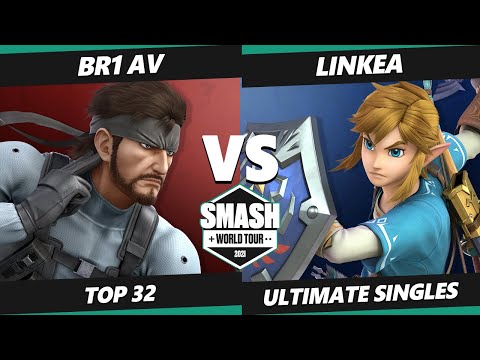 SWT S. America Online Qualifier Match - LinkEA (Link) Vs. BR1 AV (Snake) SSBU Ultimate Tournament