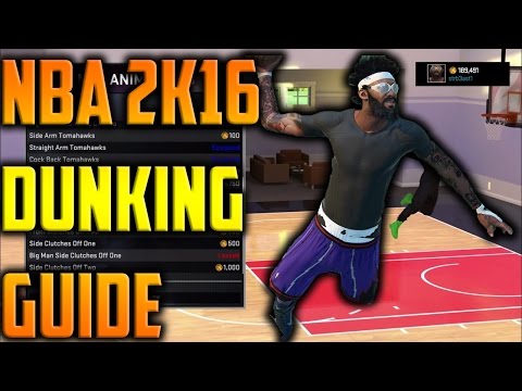 NBA 2K16 Dunking Guide / Tutorial | Best Dunks That Dont Get Blocked Often