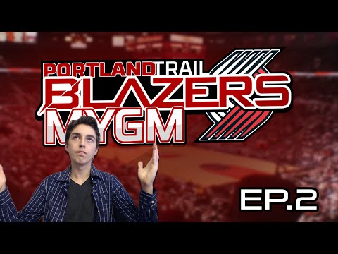 NBA 2K14 Next Gen PS4 My GM Mode Ep.2 - Portland Trailblazers | MAJOR Injury | Elimination Game