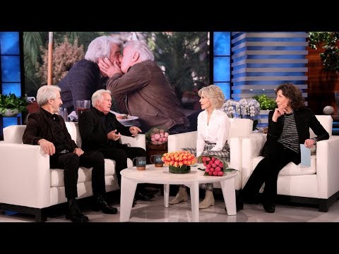 Sam Waterston and Martin Sheen Discuss Their First On-Screen Kiss