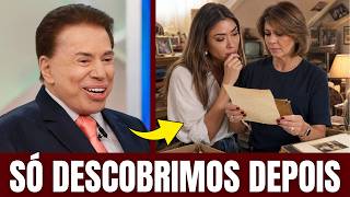 SILVIO SANTOS MORREU HÁ 2 ANOS, AGORA AS FILHAS FINALMENTE REVELARAM O QUE TINHA EM SUA ÚLTIMA CARTA