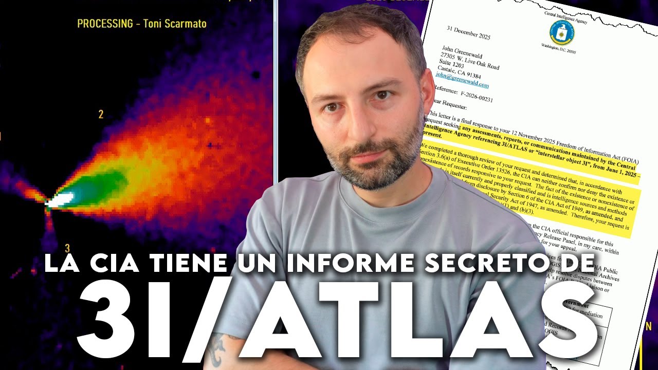 La CIA Tiene un INFORME SECRETO de 3I/ATLAS