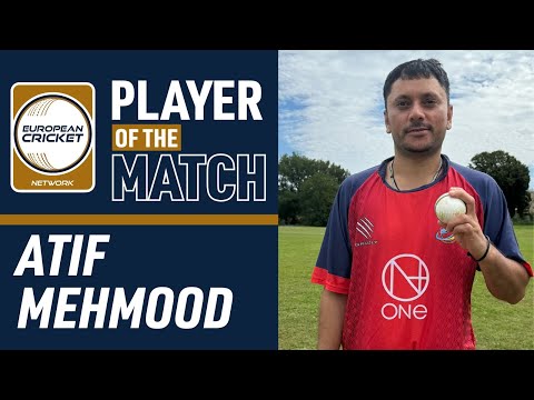 POTM Match 2: A.Mehmood - CRO vs ESP | ECI Mediterranean Cup T20I, 2024 | 3 Aug 2024 | ECN24.045